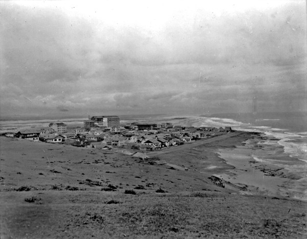 Vista da cidade de Torres (RS) - 1953