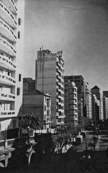 [Vista da Avenida Borges de Medeiros em Porto Alegre (RS)] - 1955