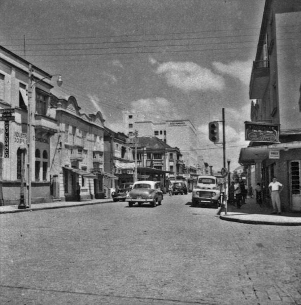 Rua principal de Nova Friburgo (RS) - 1959