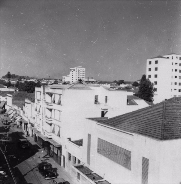 Vista parcial da cidade de Bauru (SP) - 1957