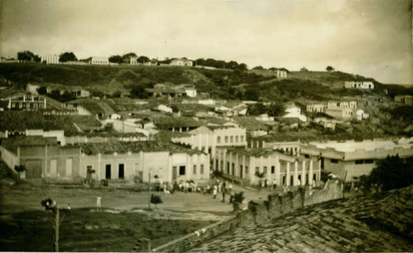 Vista parcial da cidade : Cícero Dantas, BA - 1957