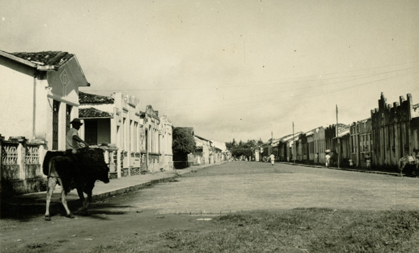 Vista parcial da cidade : Muritiba, BA - 1957