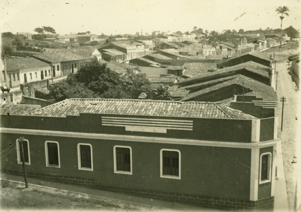 Vista parcial da cidade : Paripiranga, BA - 1952