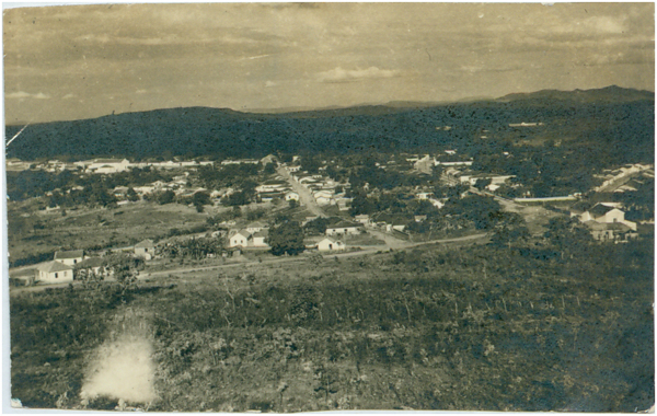 Vista panorâmica da cidade : Jaraguá, GO - [19--]