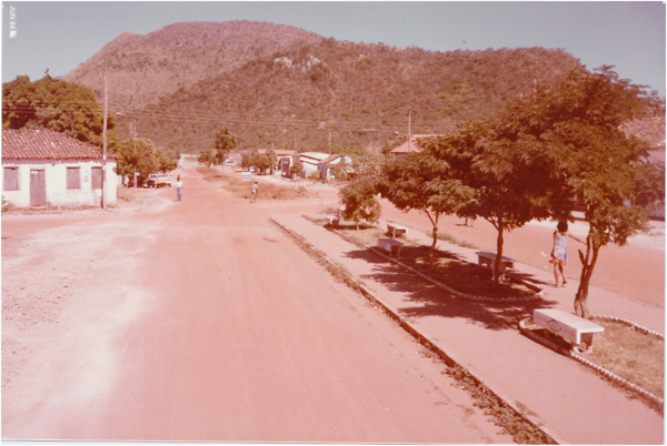Vista parcial da cidade : Monte Alegre de Goiás, GO - 1984
